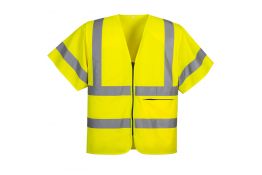 C372 GILET MEZZA MANICA CLASSE 3 GIALLO PORTWEST